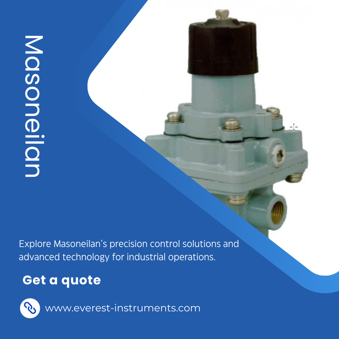Masoneilan valve components available at Everest Instruments